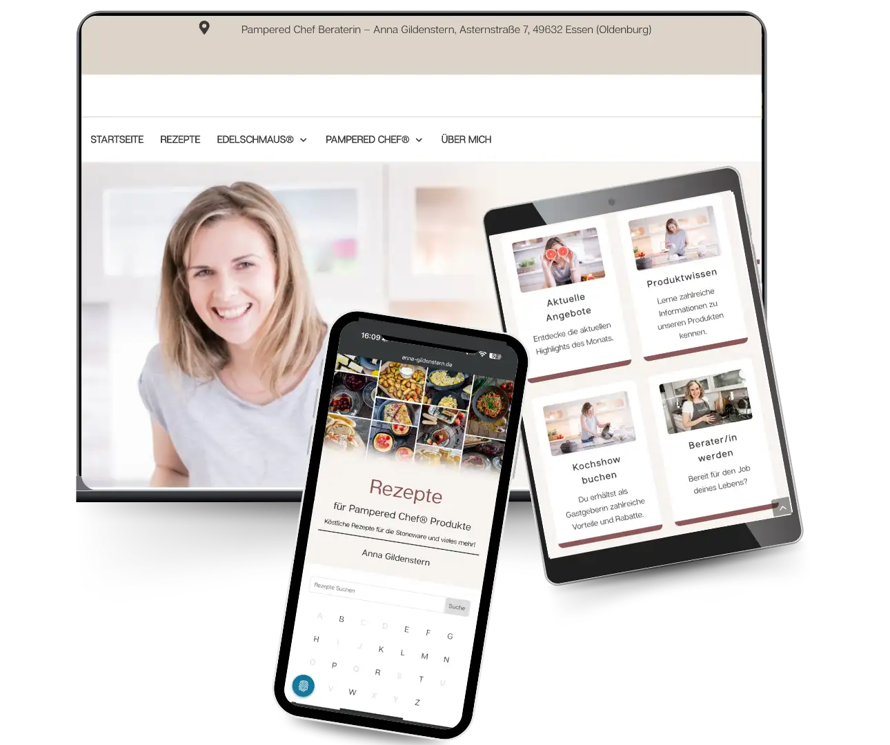 Anna Gildenstern Webseite