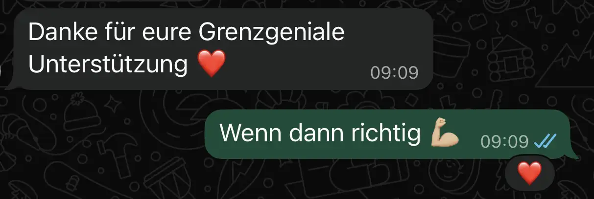 Kunden Rezession von WhatsApp 1